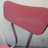 Red formica Chair
