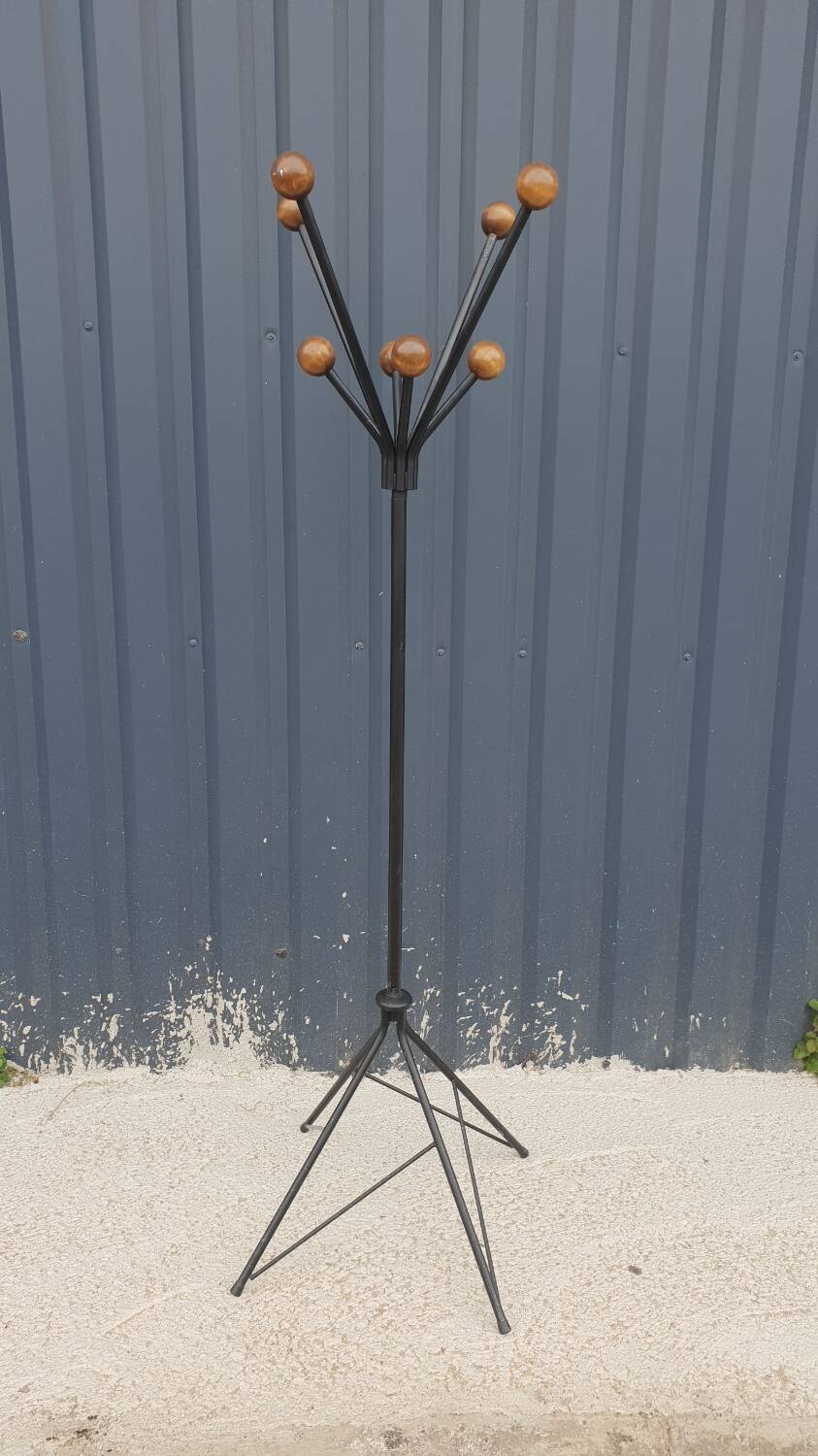 1950s coat rack