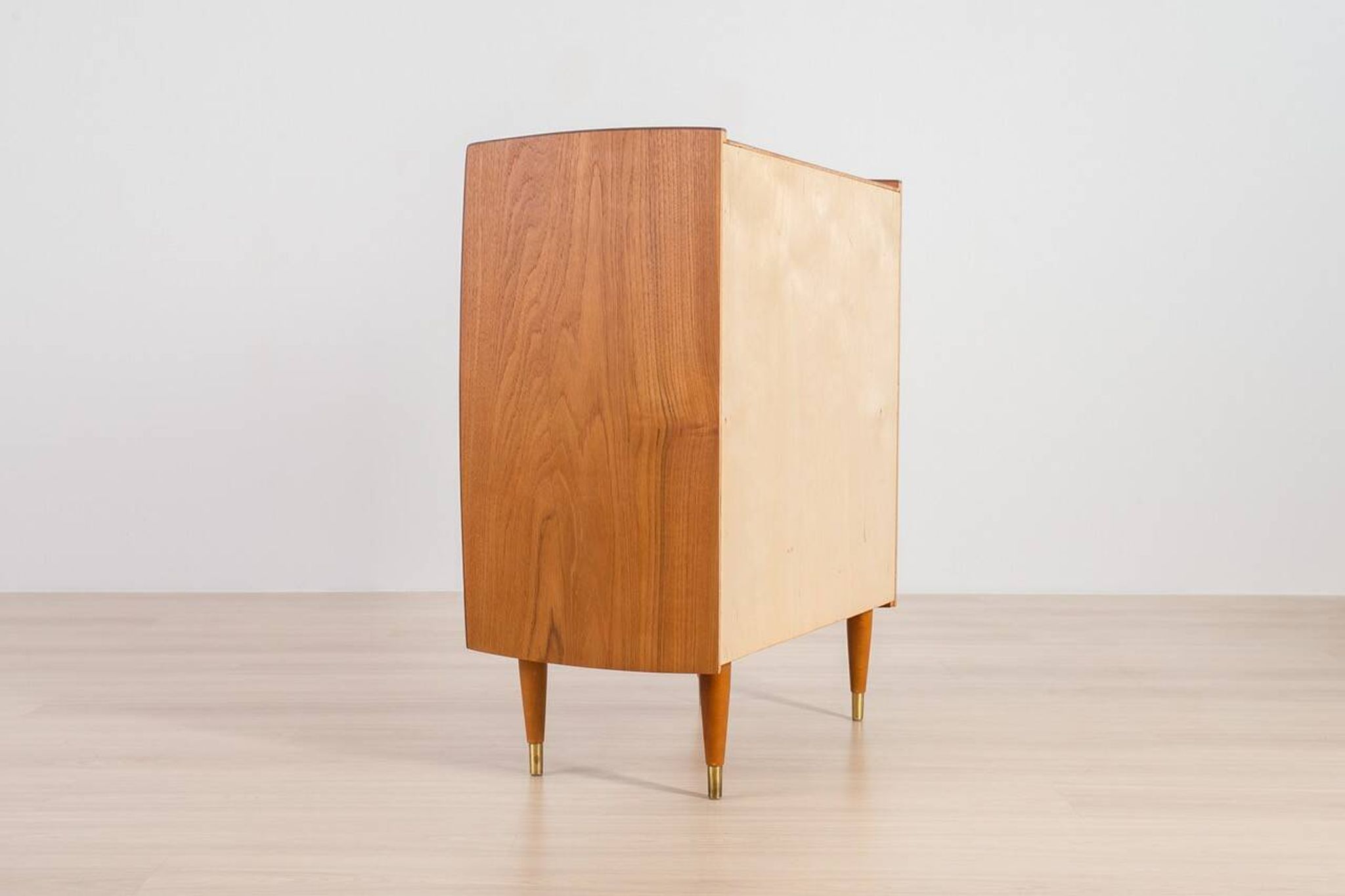 Scandinavian Teak Chest of Drawers, 1960s, Mid-Century Modern