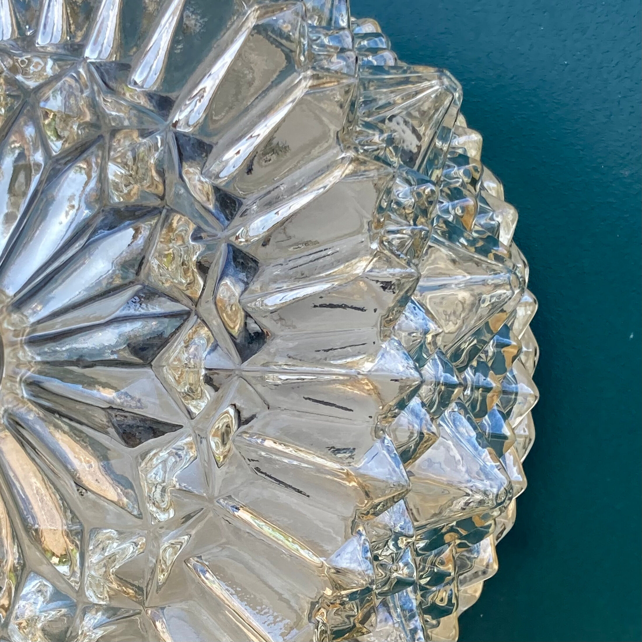 Wall lamp ceiling thick glass 70 80