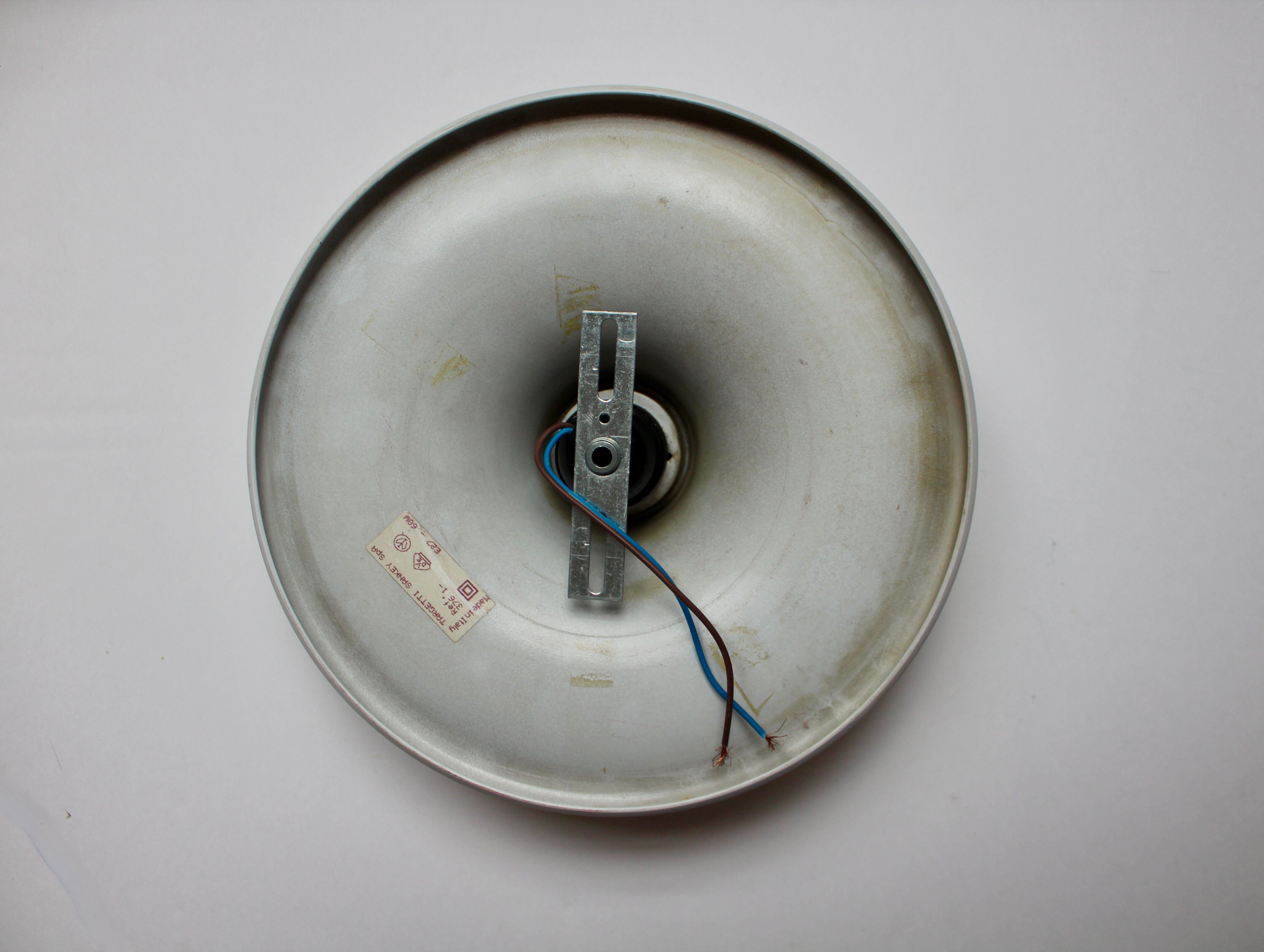 Vintage wall lamp or ceiling lamp 1970s Targetti Sankey
