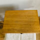 Box with compartments from the 19th century, dovetail mountings, clasp present
