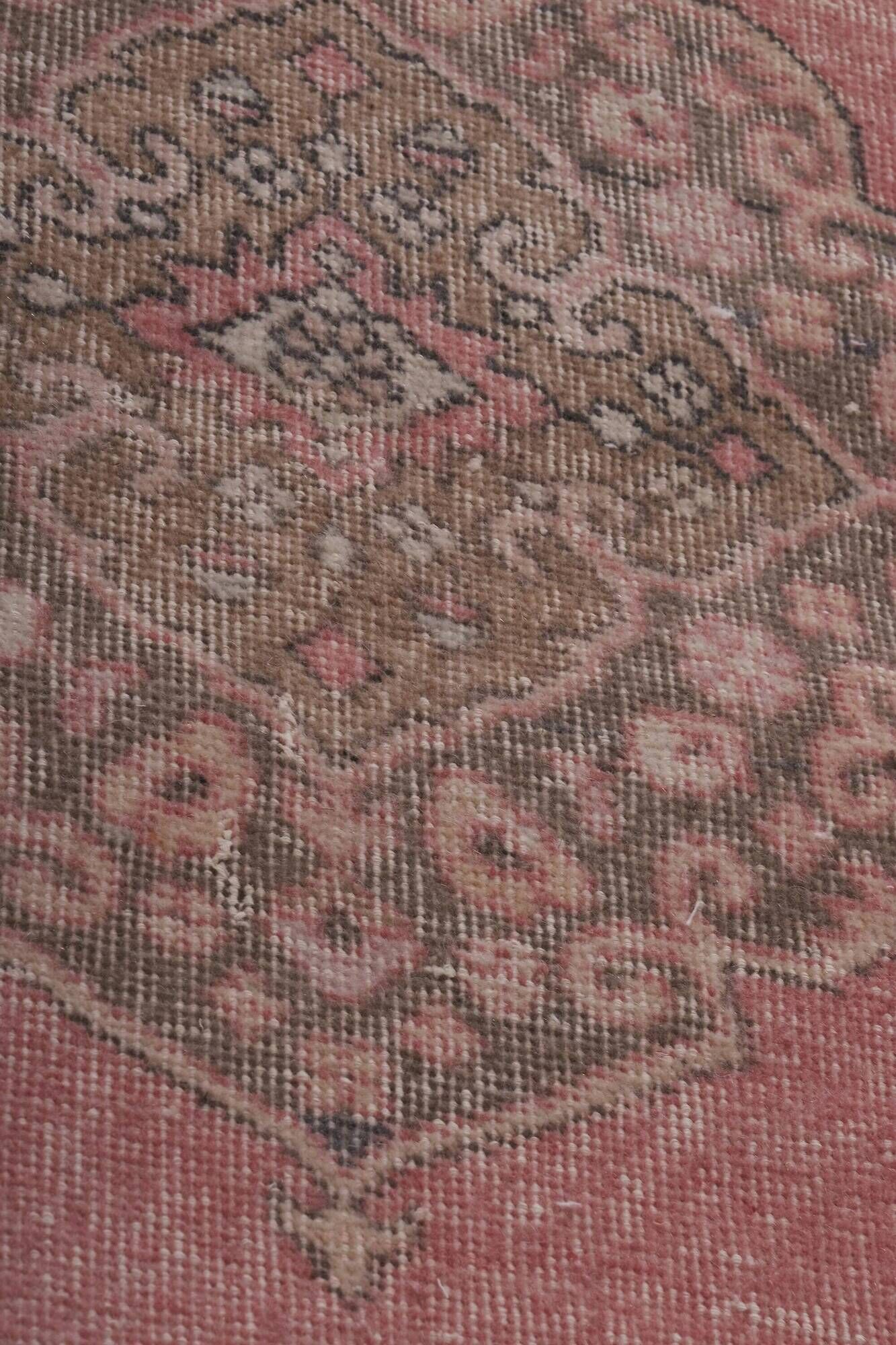 Vintage Turkish hallway rug 80x735 cm