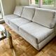 Sofa set + 2 Jacques Charpentier armchairs