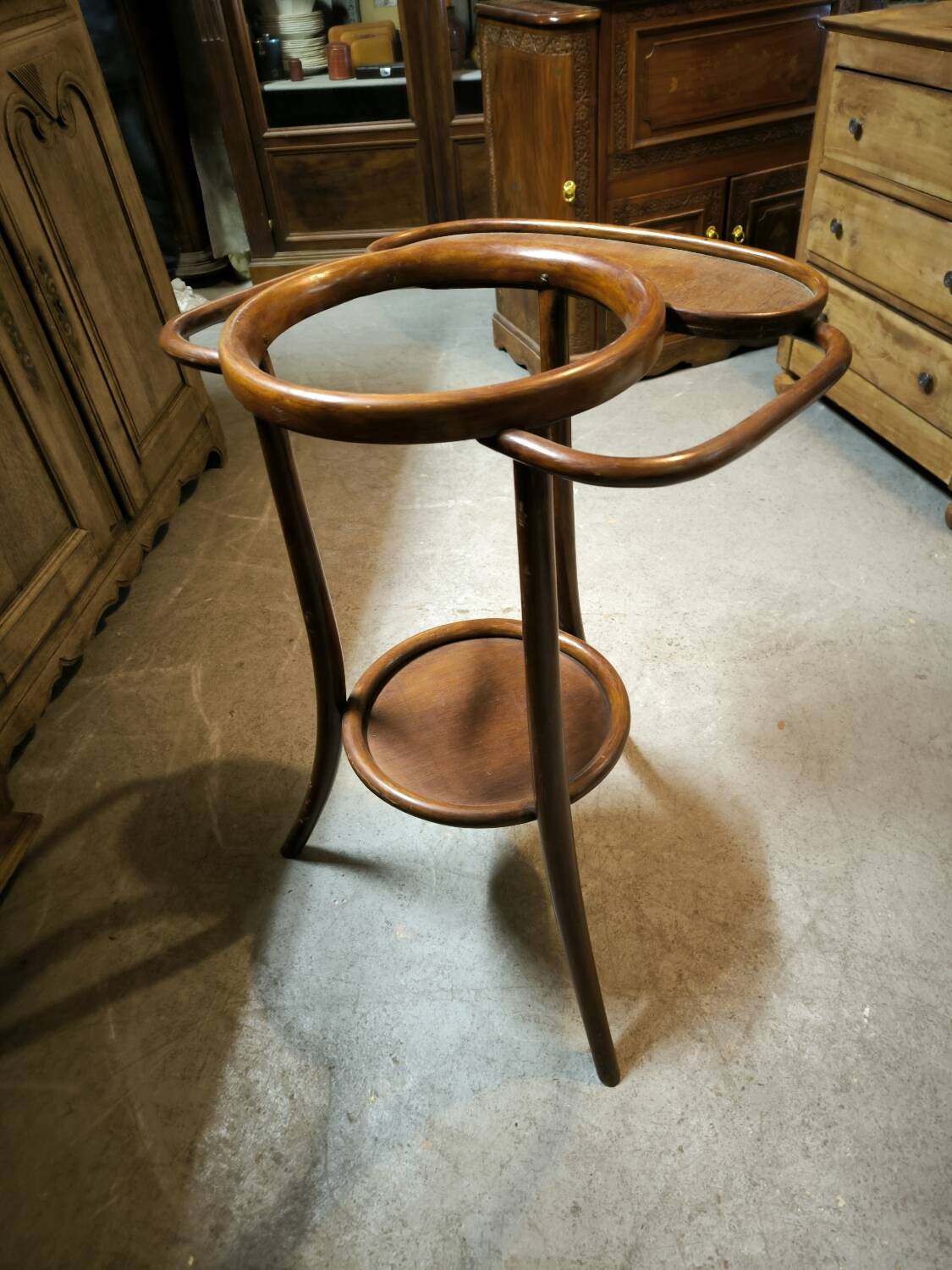 Tripod dressing table circa 1890