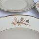 Set 8 plates and dish Villeroy & Boch Mettlach tulips 1940