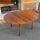 Round Extendable Dining Table McIntosh Edition 1960s Rosewood