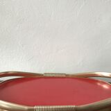 Red and golden tray