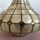 Mother-of-pearl suspension in the shape of a drop of water 70s
