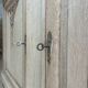 Magnificent antique buffet in solid oak – sandblasted / stripped