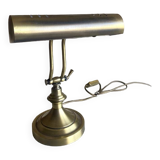 Copper notary style lamp, 1970