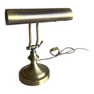 Copper notary style lamp, 1970
