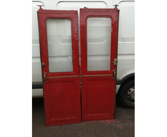 Pair of doors metro sprague year 1900