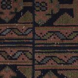 Vintage Turkish Oushak Handwoven Rug 58x667 cm