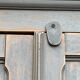 Armoire parisienne ancienne Luterma patine grise bleutée