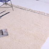 Traditional handmade pure wool Berber rug size 2.4/1.6 m