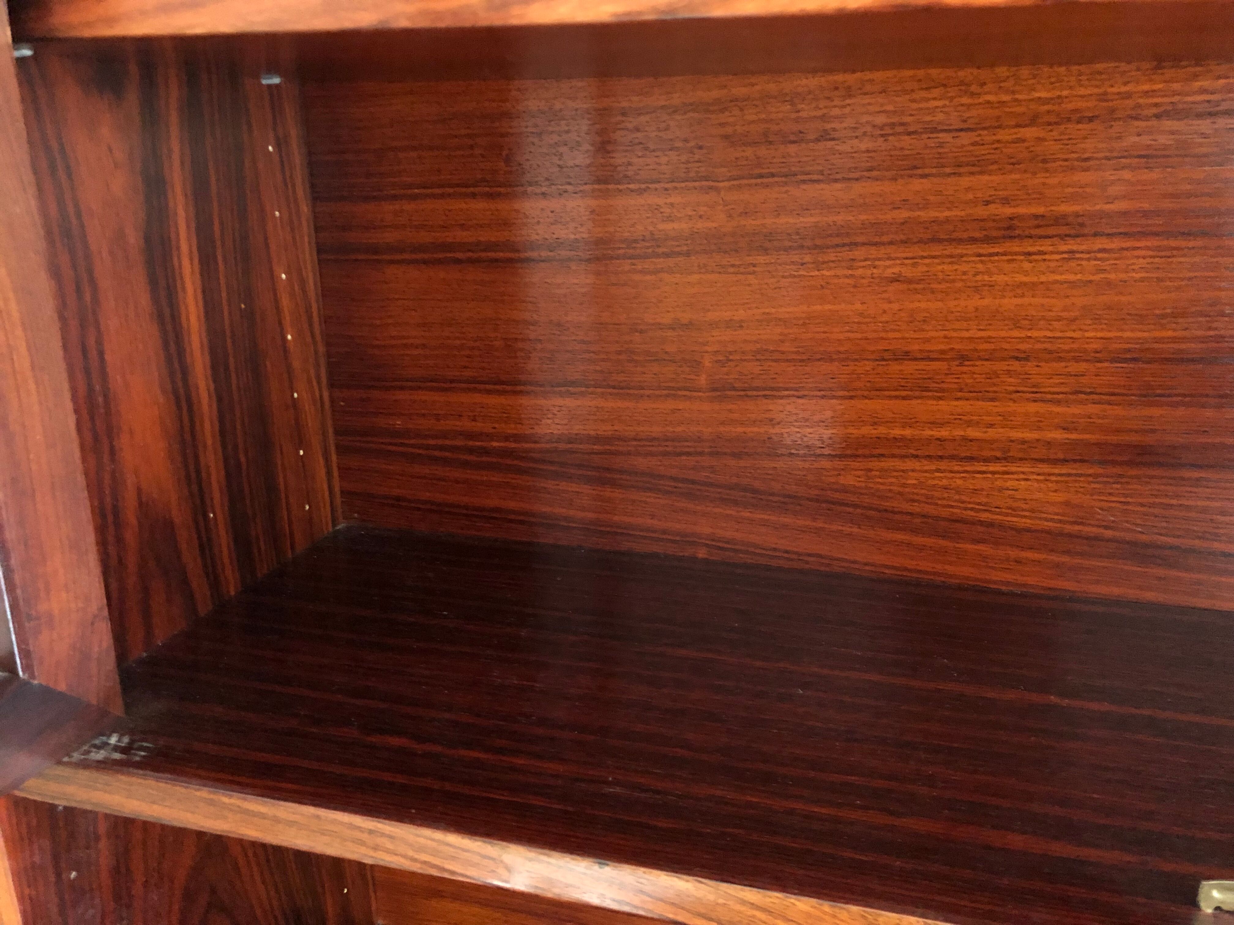 Scandinavian teak secretary desk