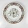Semi-hollow round plate Gien model Rouen Sainfoin, 1990