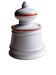 Vintage sugar bowl in Auteuil porcelain bistro service