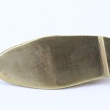 Brass shoe ashtray