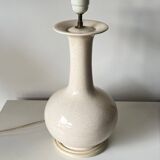 Vintage cracked glazed ceramic lamp – 1970s