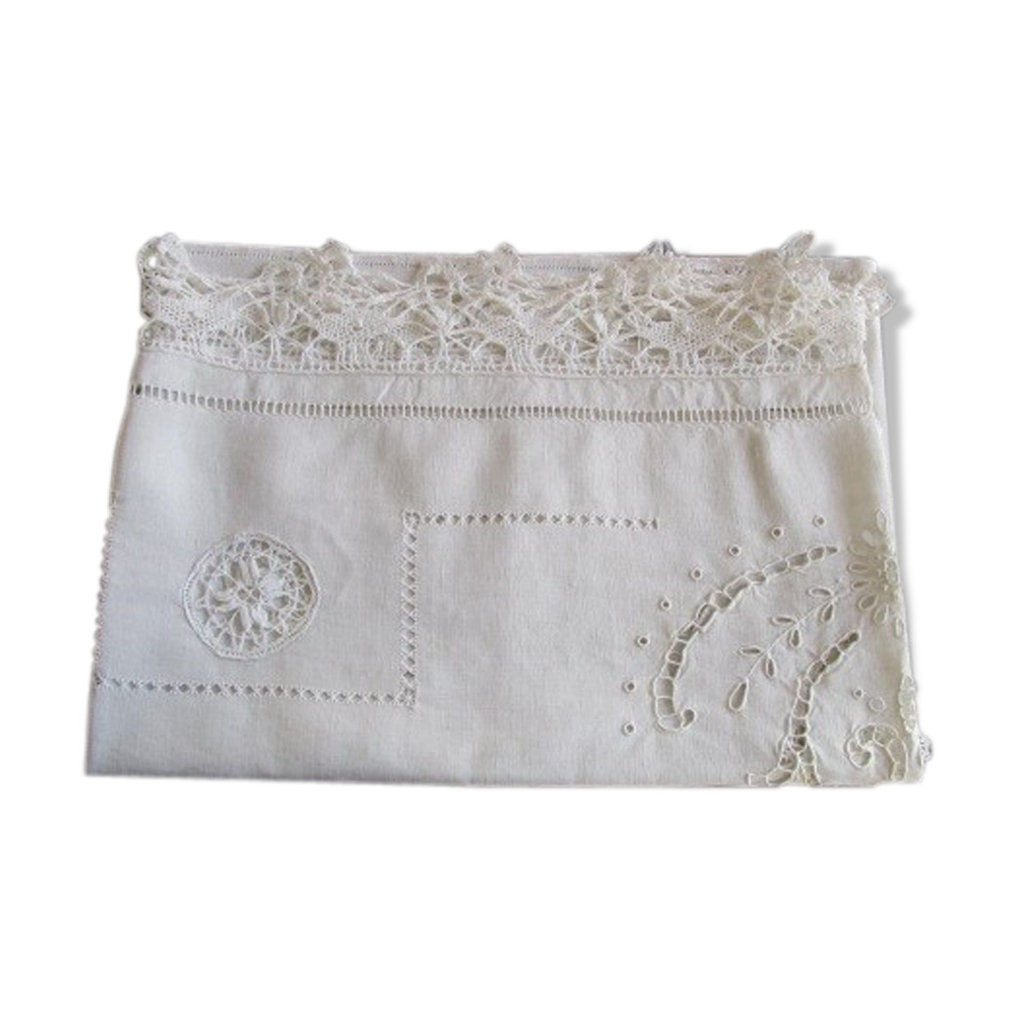 Ancient embroidered fabric