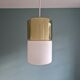 Suspension in opaline and colored glass, Peill & Putzler, 60s
