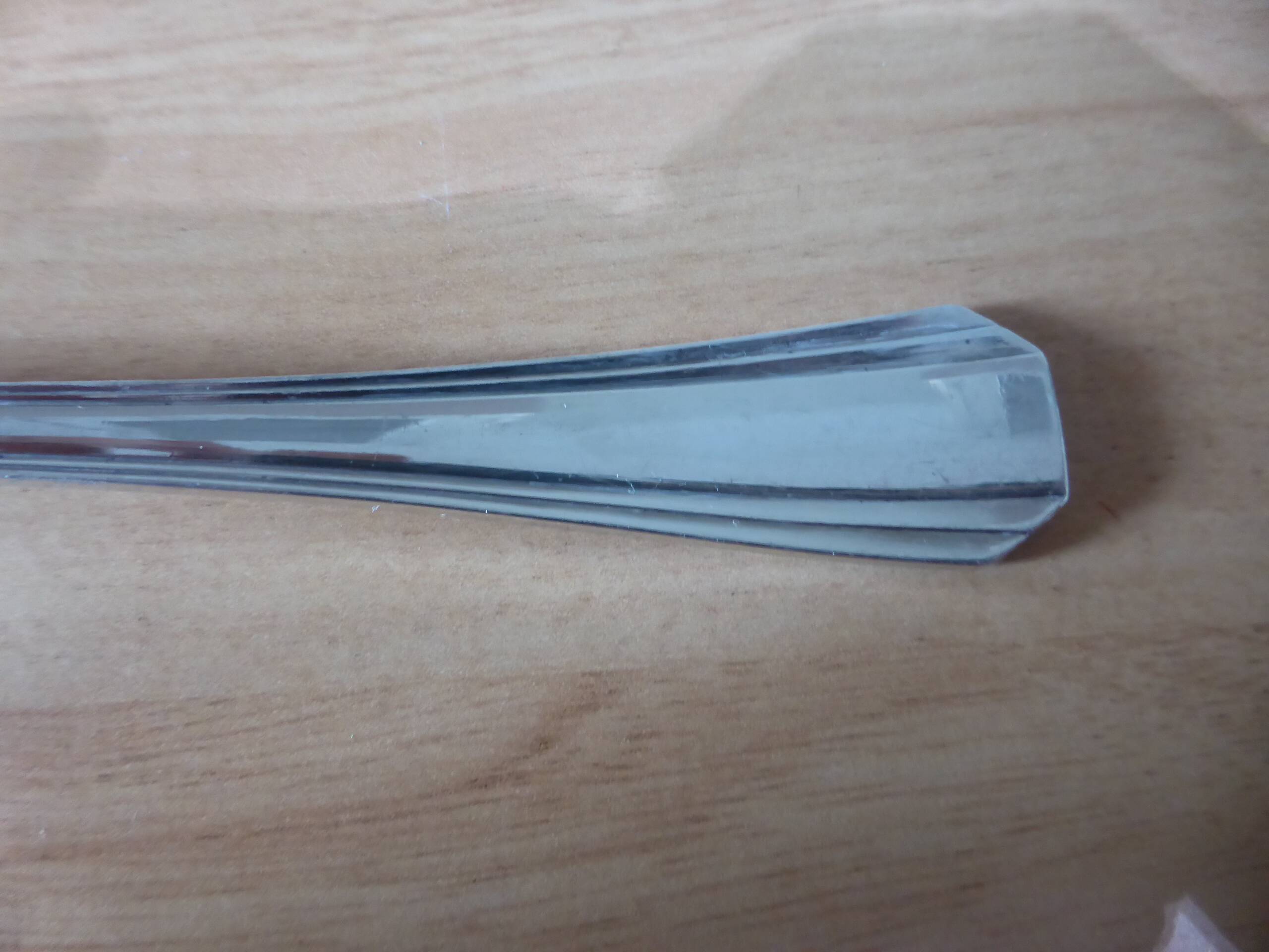 Silver-plated metal soup spoon Christofle 240557