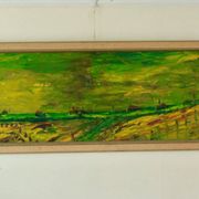 "Vibrant Pastures" by the artist Stig Allan