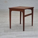 1970s, Danish side table, solid teak wood, original condition.