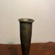 Handmade brutalist cast iron candle holder