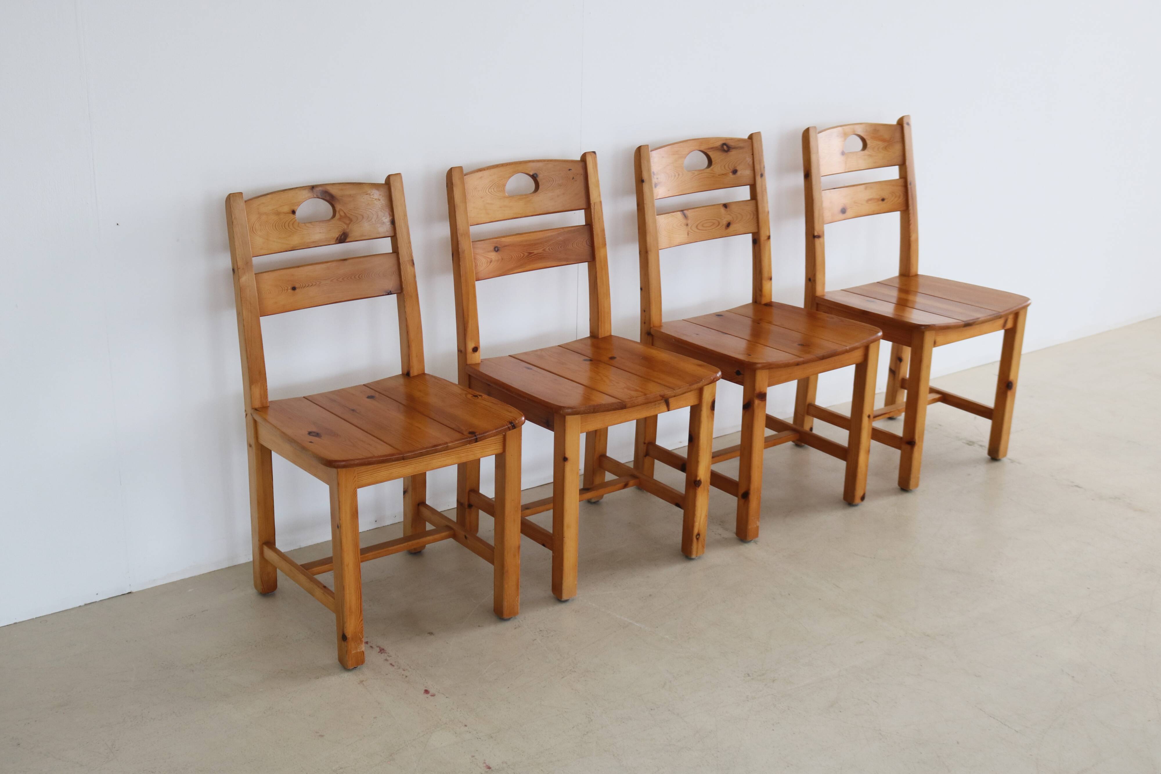 Vintage dining room chairs | chairs | pine
