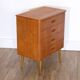 Commode vintage scandinave en teck 1960
