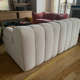 white Silvera sofa
