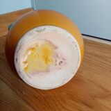 Pitcher jug vase enamelled ceramic Camarès