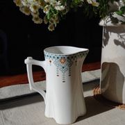 Pichet art déco en terre de fer Longwy 1911
