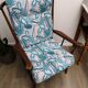 Baumann reupholstered fan chair
