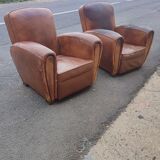 Pair of leather club circa 1930/40