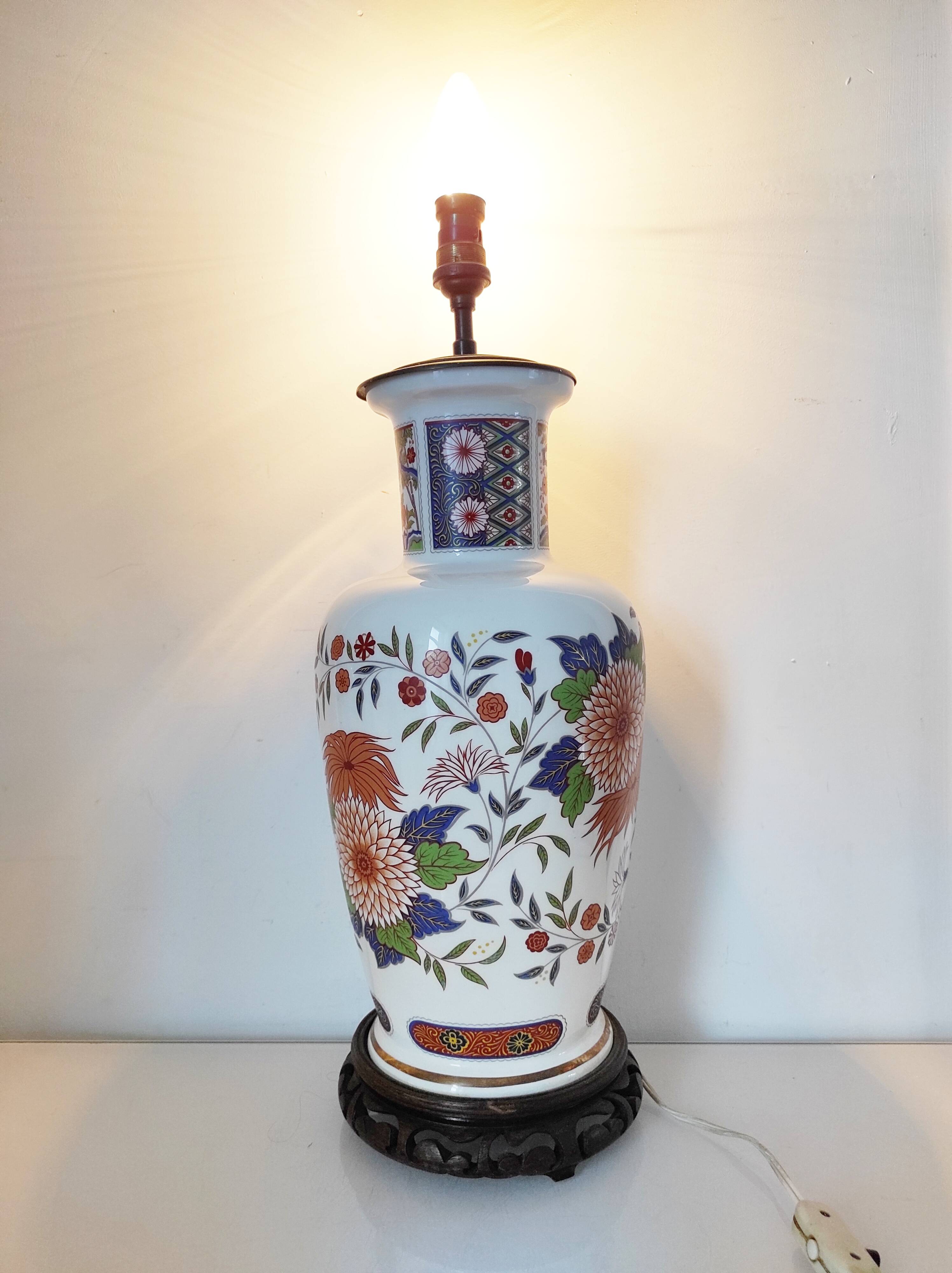 Carraresi Asian style lamp base