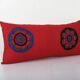 Vintage embroidered cushion cover 81x36 cm