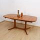 Teak dining table by Dyrlund