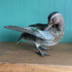 Canard en terre cuite polychrome
