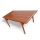 Large vintage Scandinavian teak dining table, Johannès Andersen