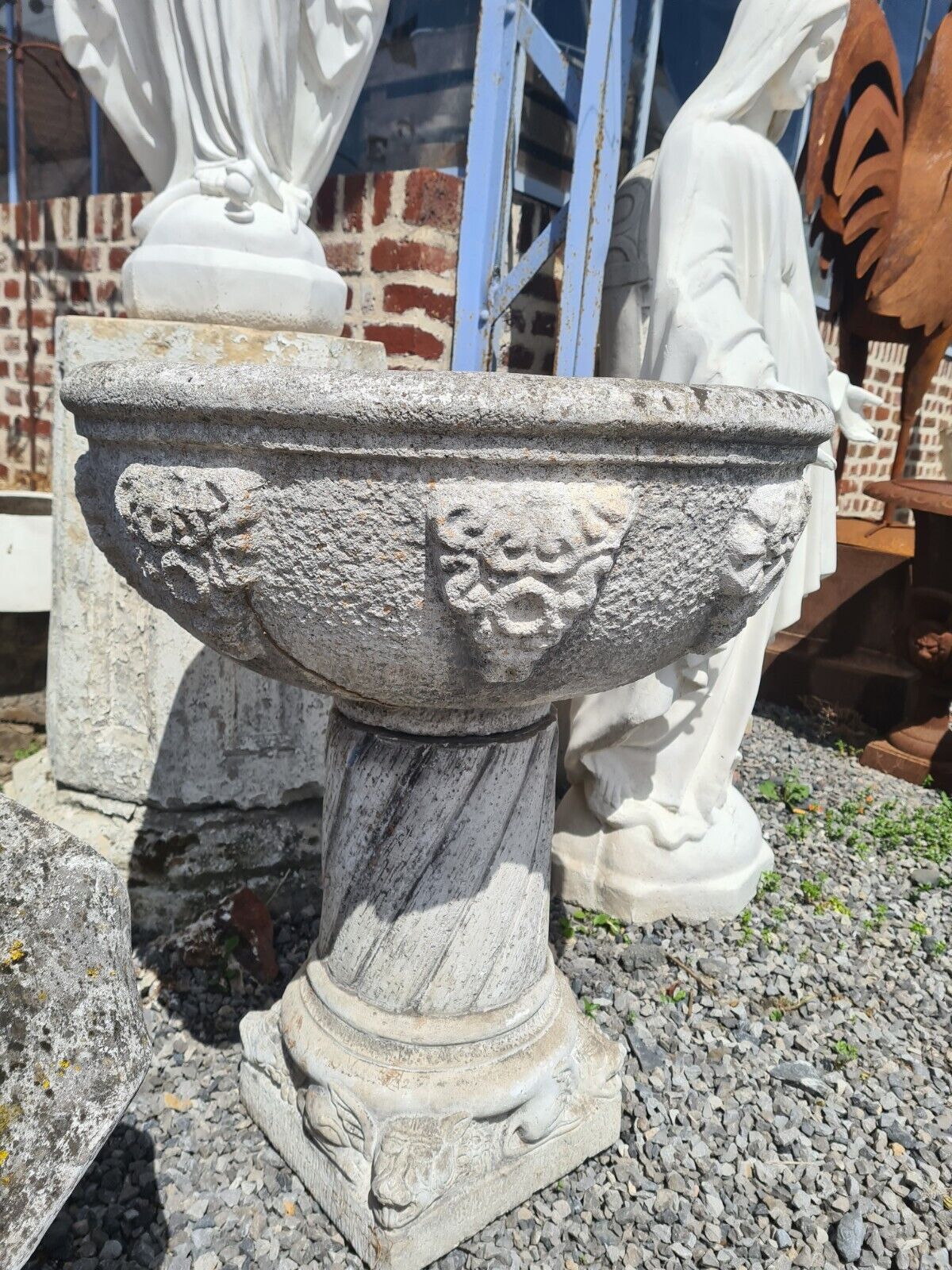 Medici vase in reconstituted stone