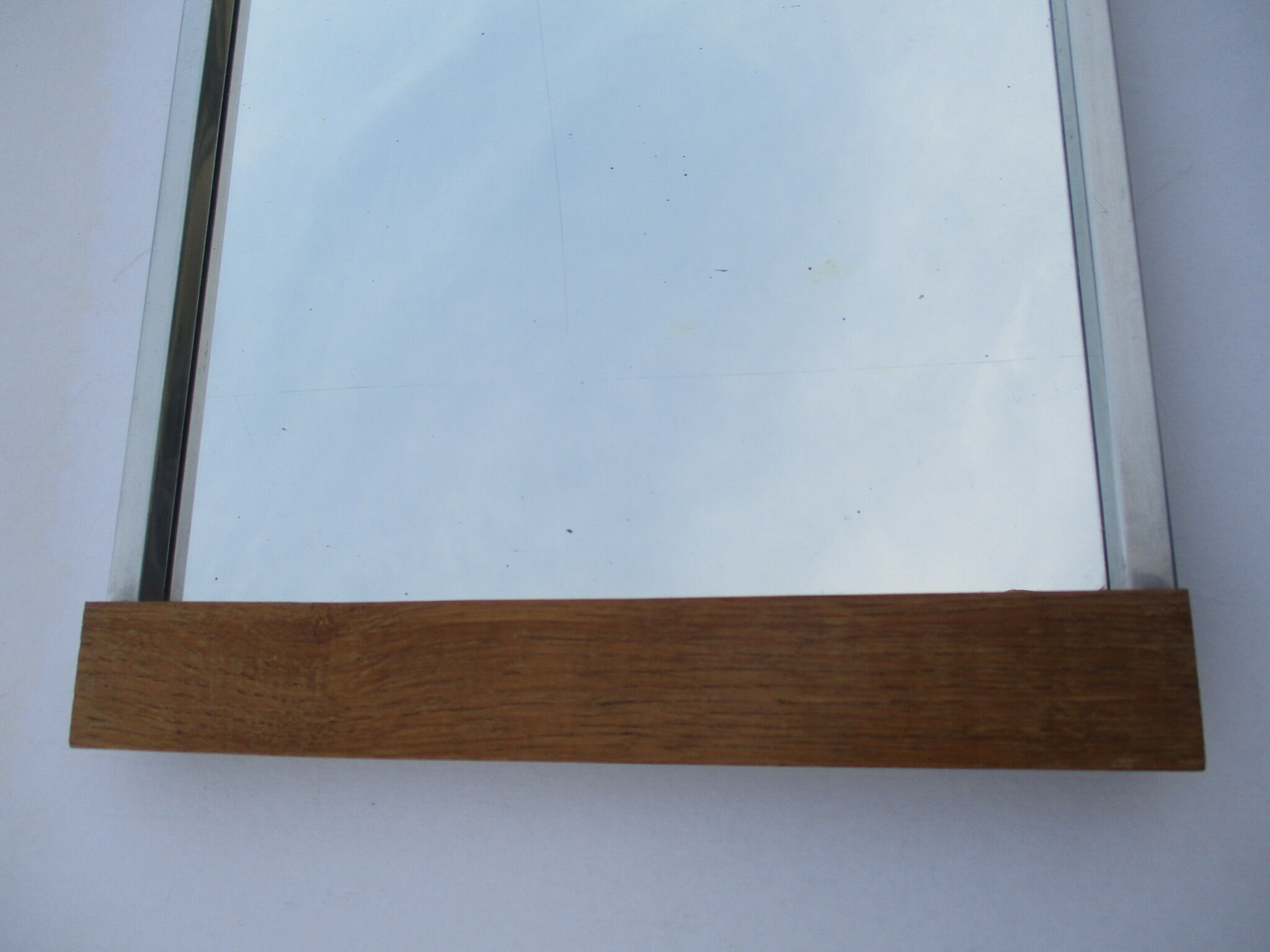 Art deco art deco wood and mirror serving tray