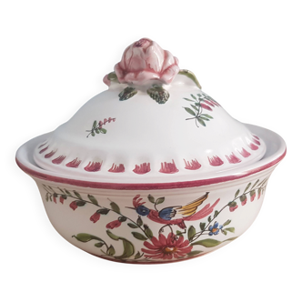 Bonbonnière ou vide poche signé Lallier à Moustiers