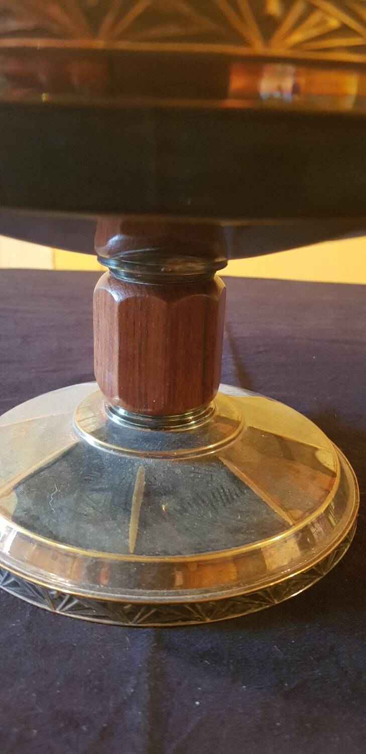 Art deco pedestal cup 1930.