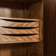 Cabinet Yngve Ekström, model Bangkok, 1950s, Scandinavian design.