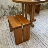 Les Arcs stools and table  1960