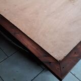 Wooden mirror 170x143cm